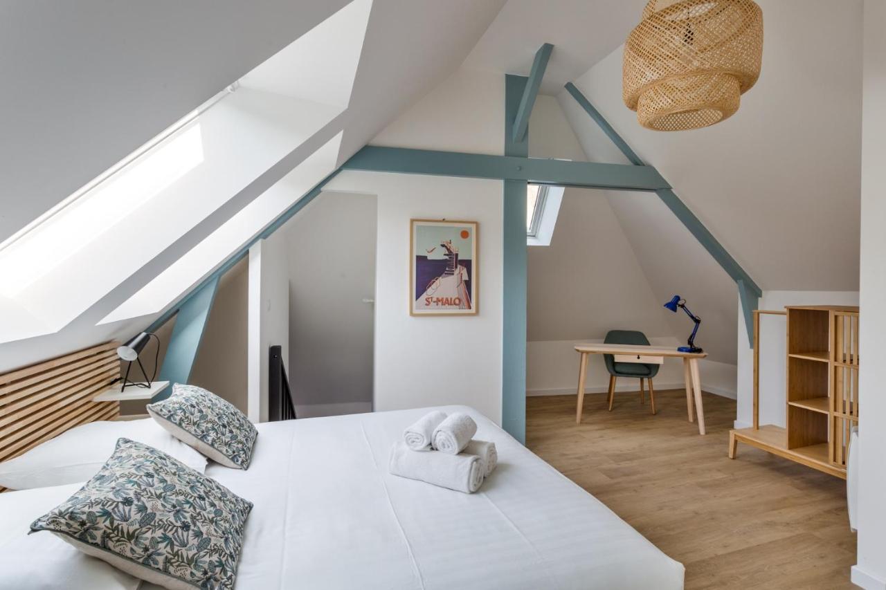 Residence Hostin'Malo - Au Coeur De Saint Malo Ruang foto