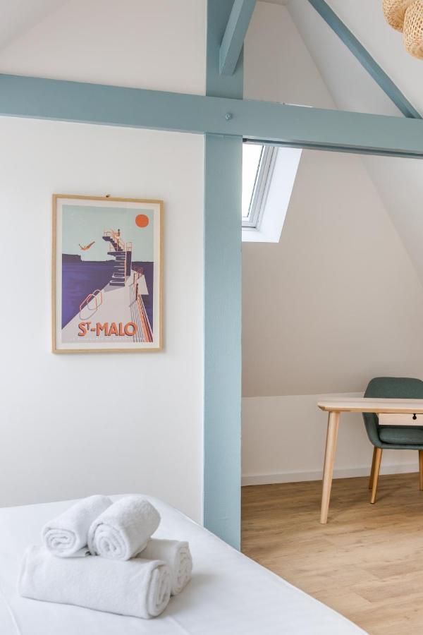Residence Hostin'Malo - Au Coeur De Saint Malo Ruang foto